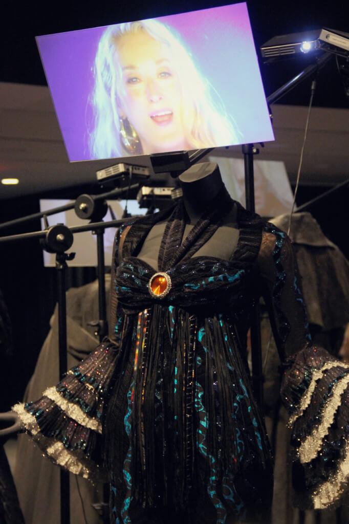 Hollywood Costume Exhibit Phoenix Art Museum Mamma Mia Meryl Streep costume