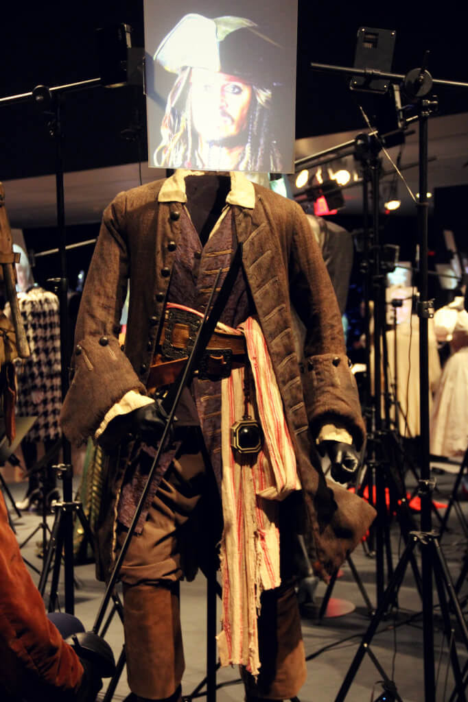 Hollywood Costume Exhibit Phoenix Art Museum Pirates of the Caribbean Johnny Depp