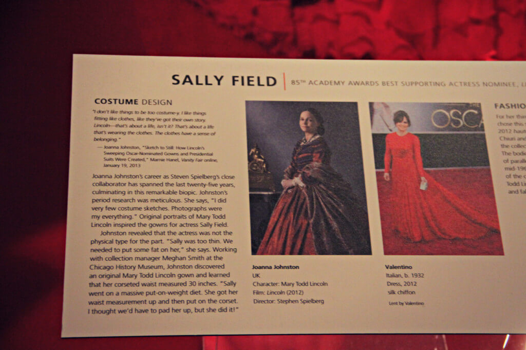 Hollywood Red Carpet Hollywood Costume Exhibit Phoenix Art Museum Sally Field
