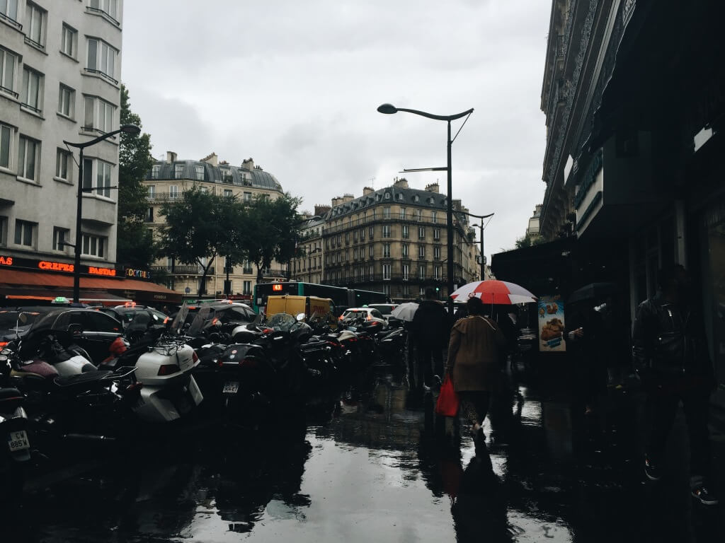 Rainy Paris Day