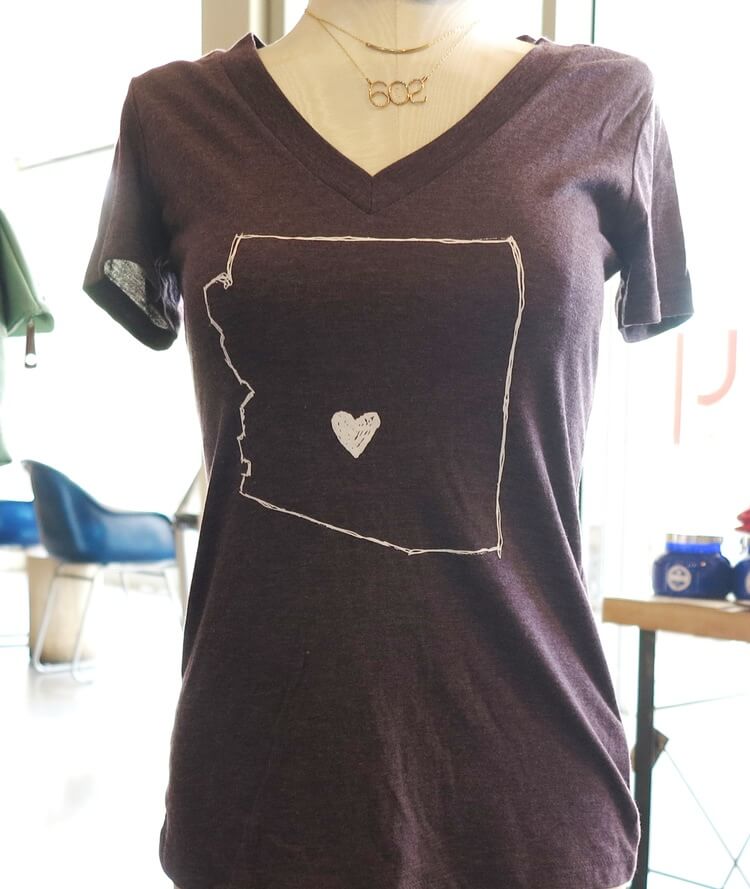arizona love t shirt bunky boutique giveaway