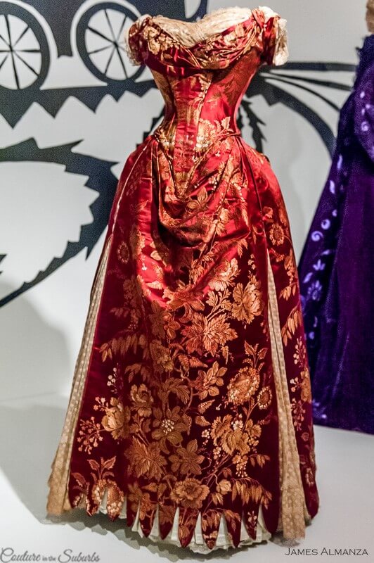 1885 evening gown phoenix art museum arizona costume institute 50 years of fashion