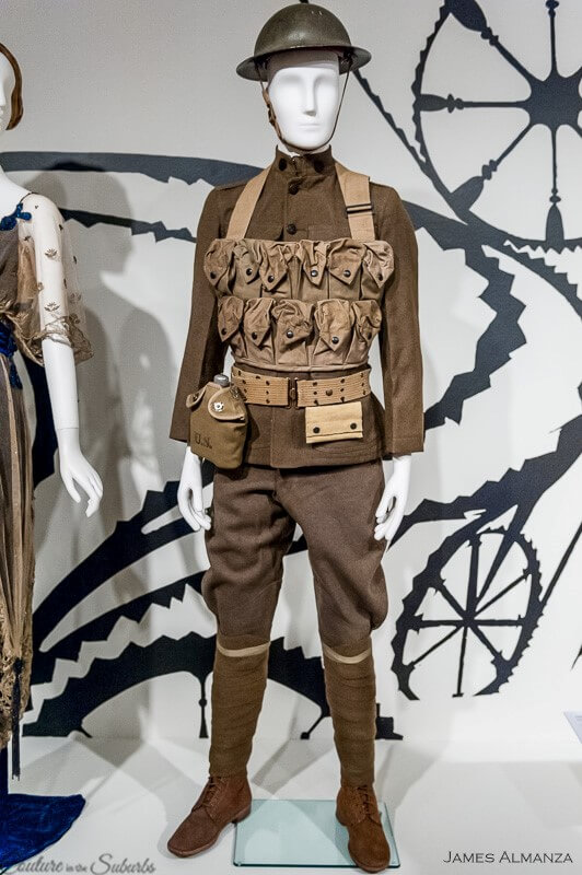 World War 1 Army Uniform Phoenix Art Museum Arizona Costume Institute Couture in the Suburbs Almanza Photography