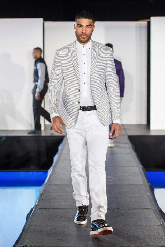 Suits and Sneakers - NFL Players Strut the Runway